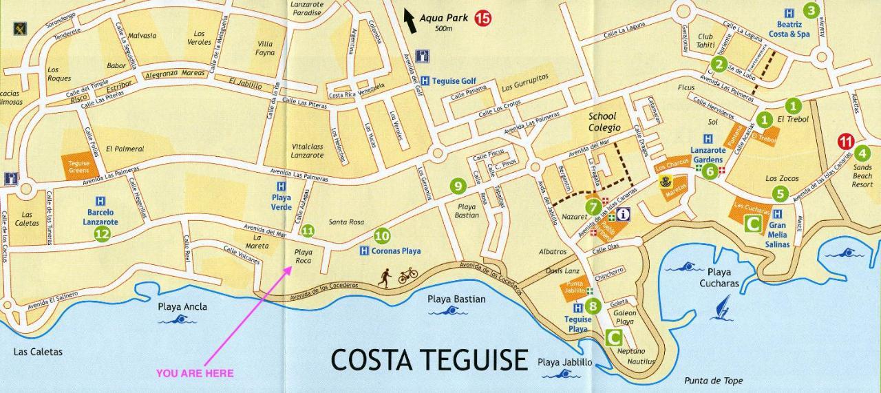 Luxury Casa Playa Roca Bord De Mer Costa Teguise Εξωτερικό φωτογραφία